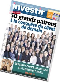 investir – 9 Juillet 2016