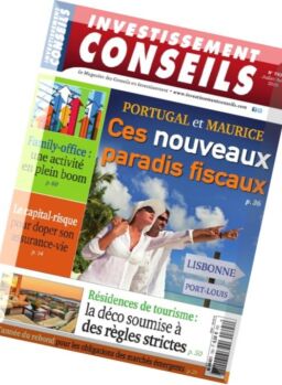 Investissement Conseils – Juillet-Aout 2016