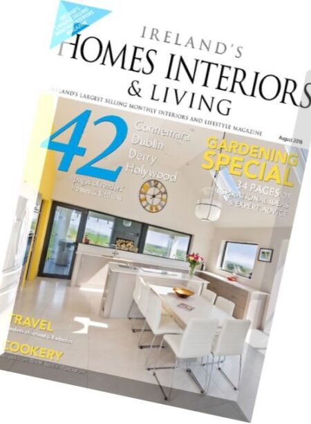 Ireland’s Homes Interiors & Living – August 2016 Cover