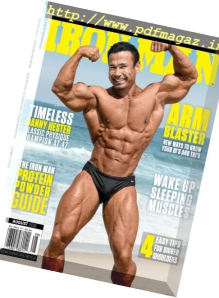 Iron Man USA – August 2016 Cover