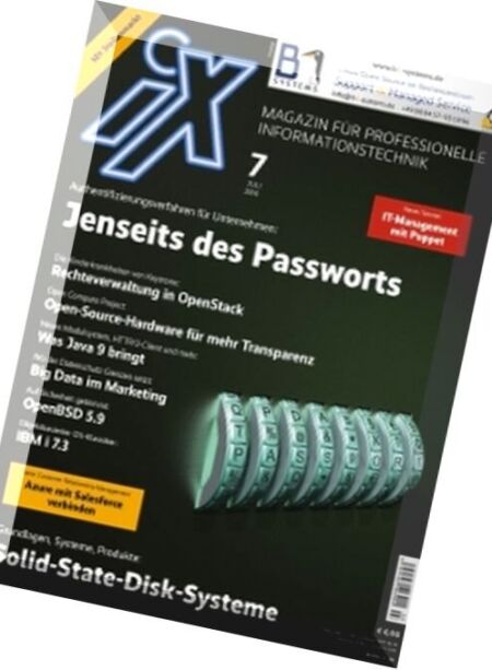 ix – Juli 2016 Cover