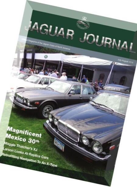 Jaguar Journal – July-August 2016 Cover