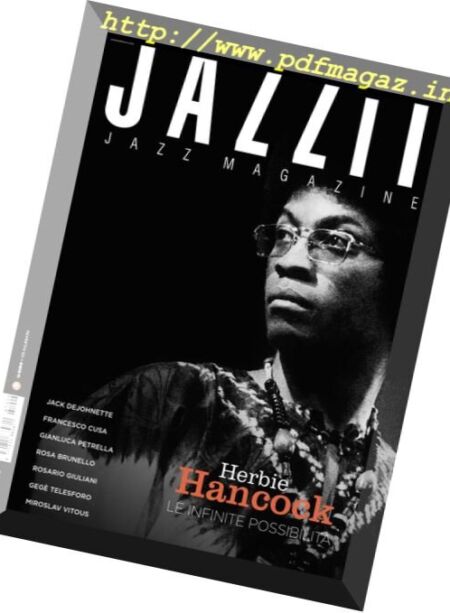 Jazz It – Luglio-Agosto 2016 Cover