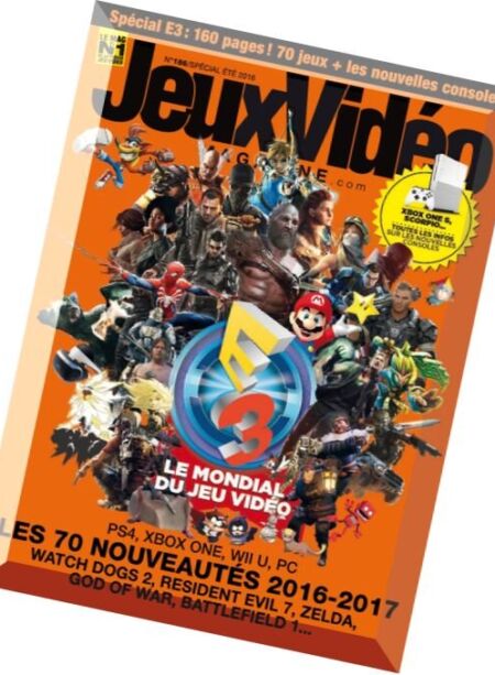 Jeux Video Magazine – Special Ete 2016 Cover