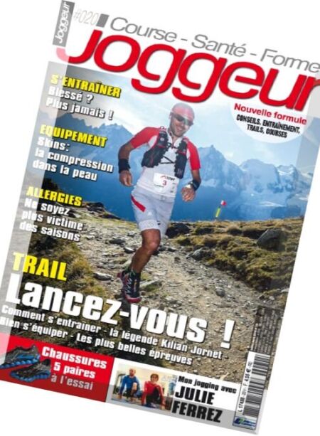 Joggeur – Juillet-Aout 2016 Cover