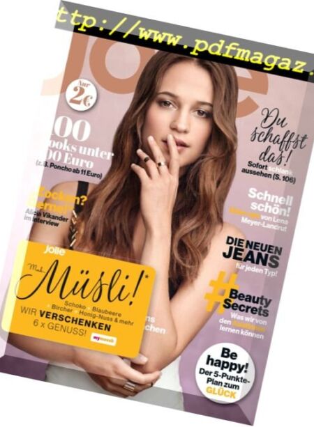 Jolie – September 2016 Cover