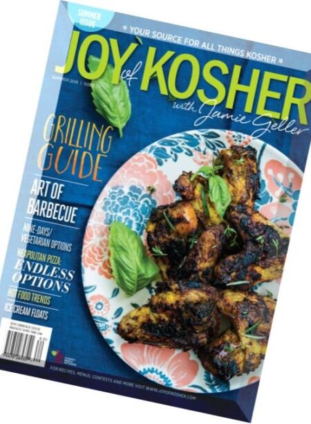 Joy of Kosher – Summer 2016 Cover