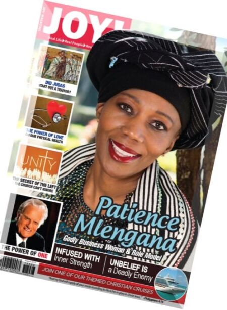Joy! South Africa – August 2016 Cover