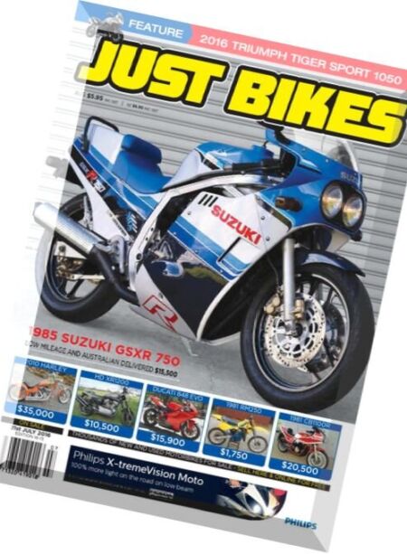 Just Bikes – October 2016 Cover