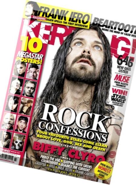 Kerrang! – 12 July 2016 Cover
