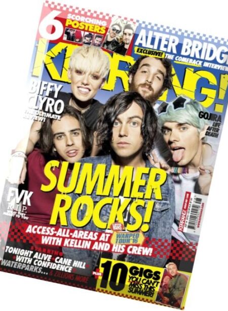 Kerrang! – 16 July 2016 Cover