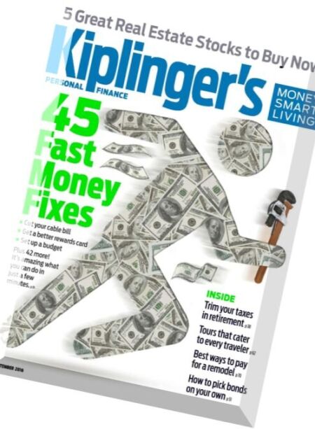 Kiplinger’s Personal Finance – September 2016 Cover