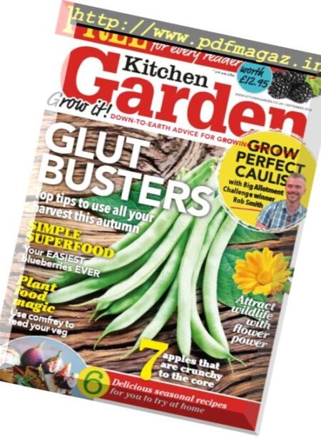 Kitchen Garden – September 2016 Cover