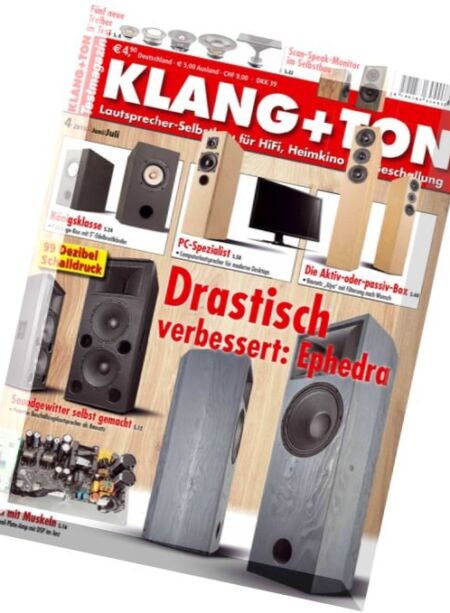 Klang und Ton – Juni-Juli 2016 Cover