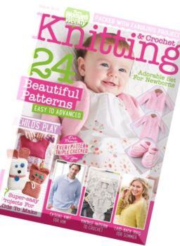 Knitting & Crochet from Woman’s Weekly – August 2016