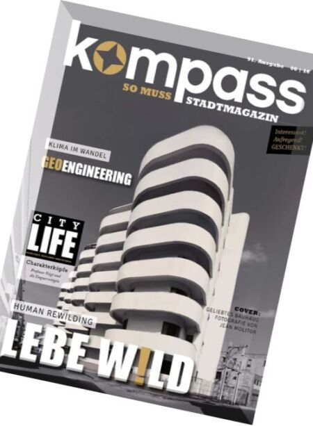 KOMPASS Stadtmagazin – Juni 2016 Cover