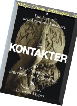 Kontakter – Nr.15, 2016