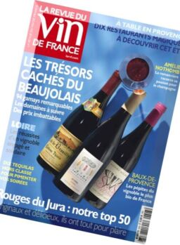 La Revue du Vin de France -Juillet-Aout 2016