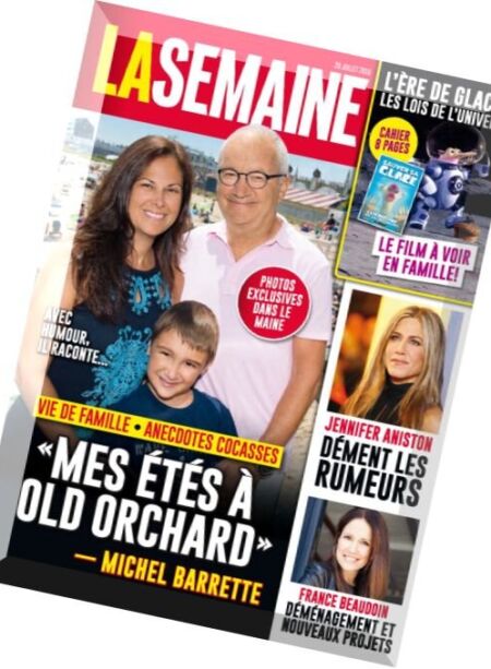 La Semaine – 29 Juillet 2016 Cover