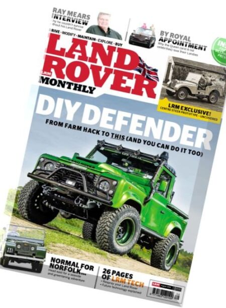 Land Rover Monthly – August 2016 Cover