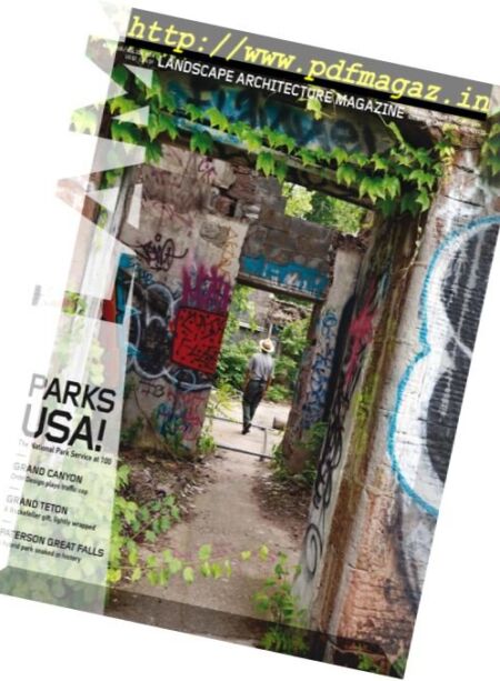 Landscape Architecture – August 2016 Cover