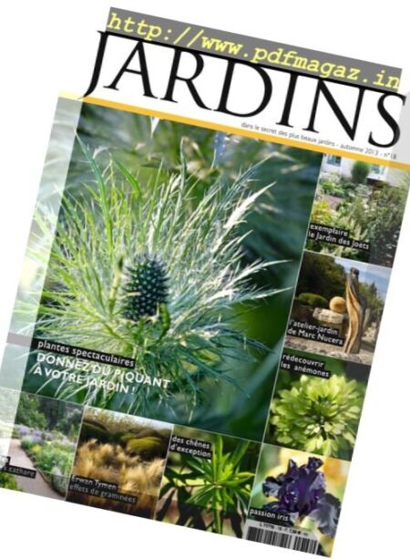 L’Art des Jardins – Automne 2013 Cover