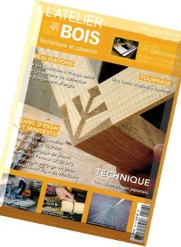 L’Atelier Bois – Juin-Juillet 2016