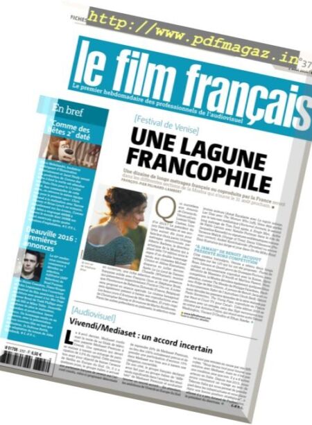 Le film francais – 5 Aout 2016 Cover