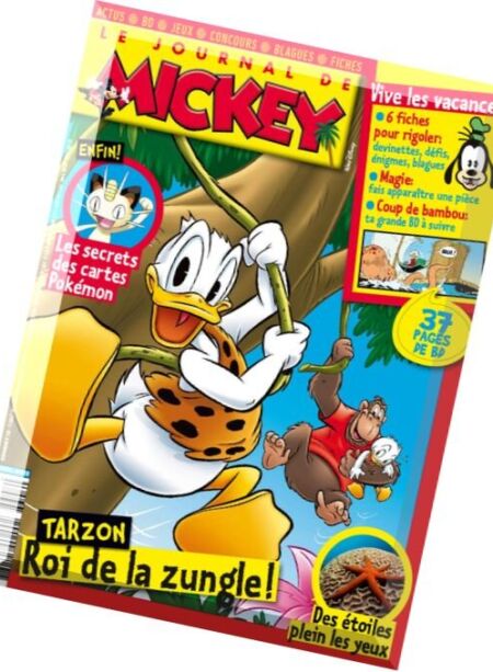 Le Journal de Mickey – 13 Juillet 2016 Cover