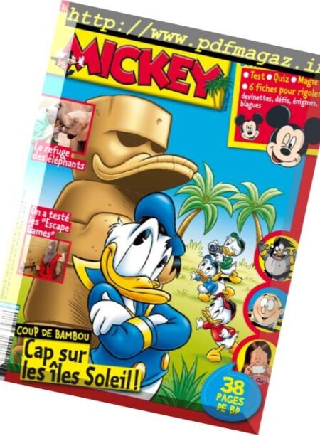 Le Journal de Mickey – 27 Juillet 2016 Cover