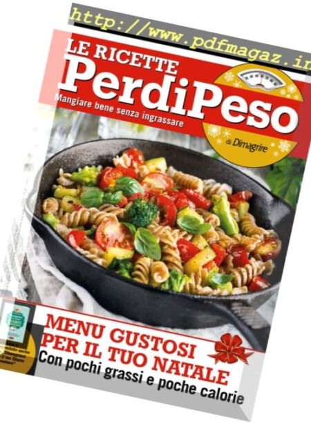 Le Ricette PerdiPeso – Dicembre 2015 Cover