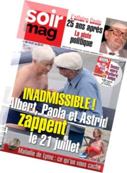 Le Soir Magazine – 16 au 22 Juillet 2016
