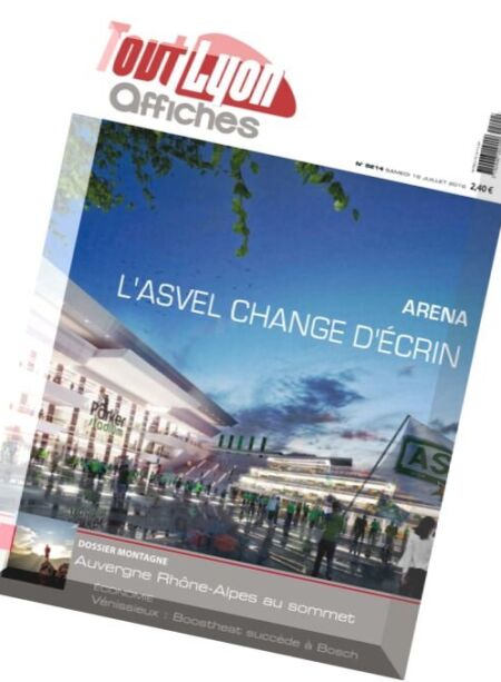 Le Tout Lyon – 16 Juillet 2016 Cover