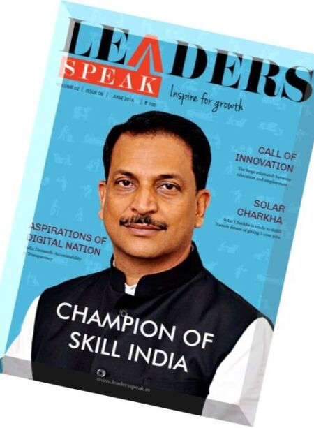 Leaders Speak – June 2016 Cover