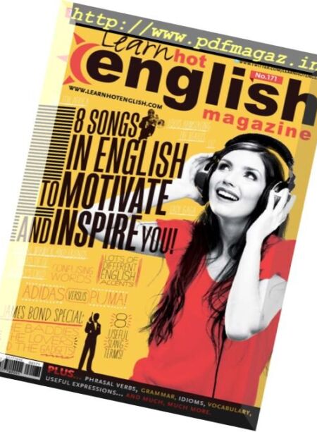 Learn Hot English – August 2016 Cover