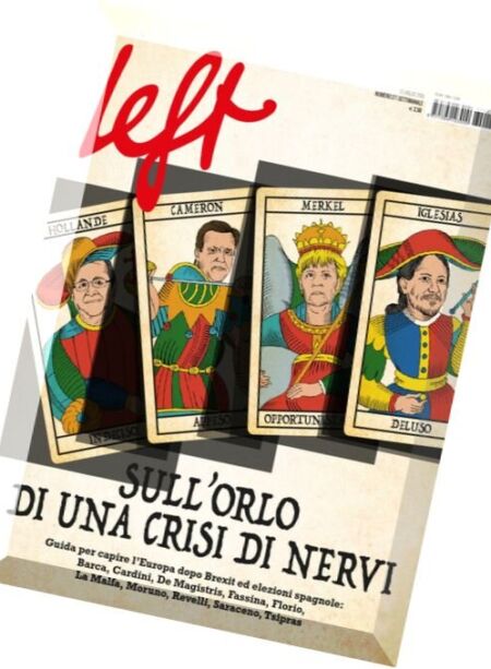 Left – 2 Luglio 2016 Cover