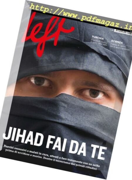 Left – 6 Agosto 2016 Cover