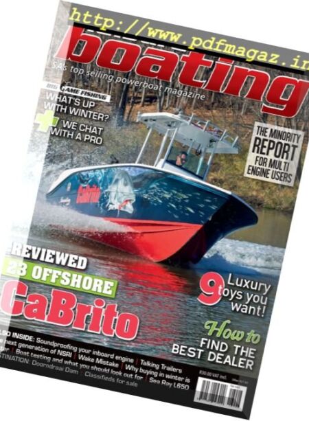 Leisure Boating – August 2016 Cover