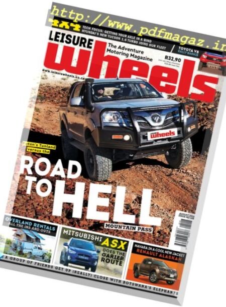 Leisure Wheels – August 2016 Cover