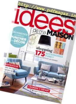 Les Idees de ma maison – Aout 2016