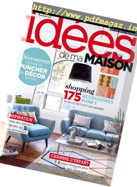 Les Idees de ma maison – Aout 2016 Cover