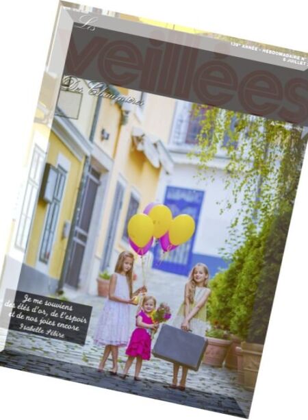 Les Veillees des Chaumieres – 6 Juillet 2016 Cover