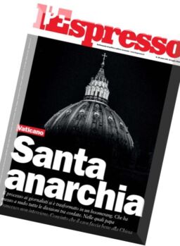 L’Espresso – 21 Luglio 2016