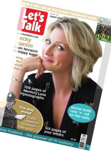 Let’s Talk – August 2016 Cover