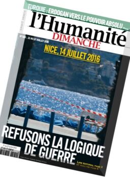L’Humanite Dimanche – 21 au 27 Juillet 2016