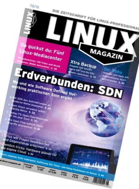 Linux – August 2016 Cover
