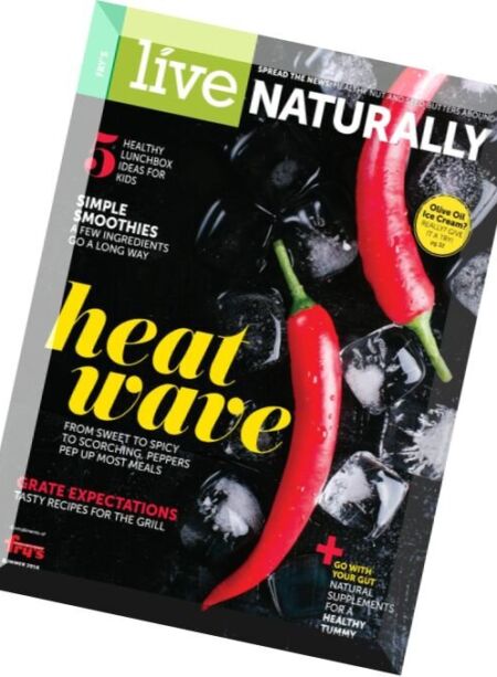 Live Naturally – Summer 2016 Cover