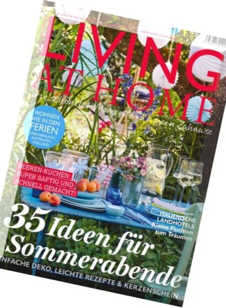 Living at Home Germany – August 2016 Cover