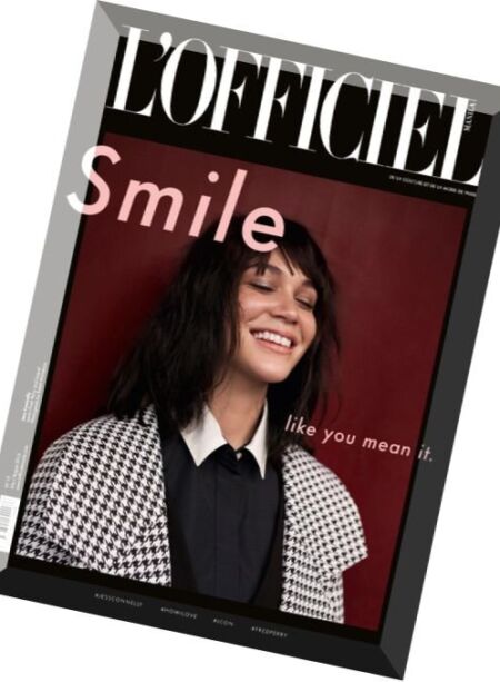 L’Officiel Manila – July-August 2016 Cover