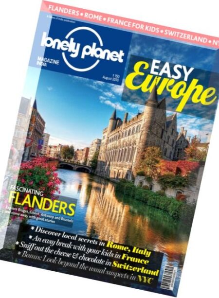 Lonely Planet India – August 2016 Cover
